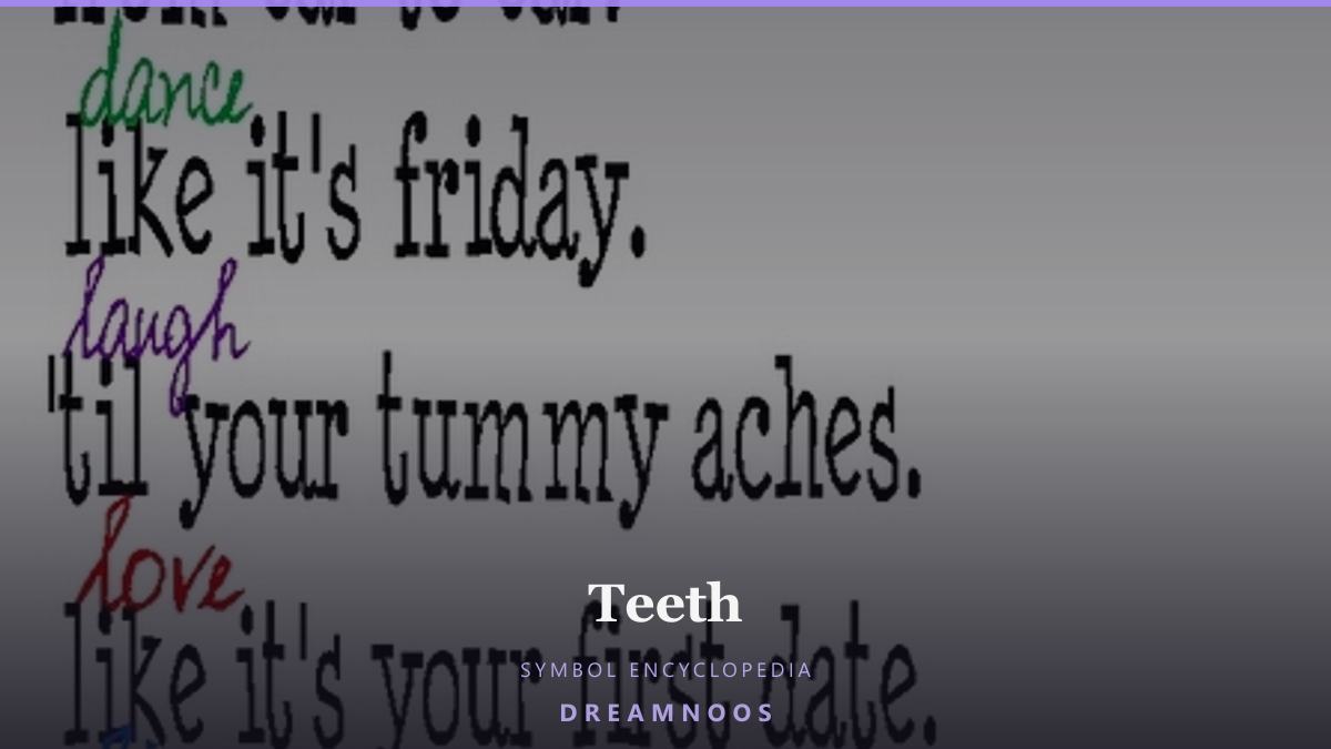 Symbolic illustration for Teeth