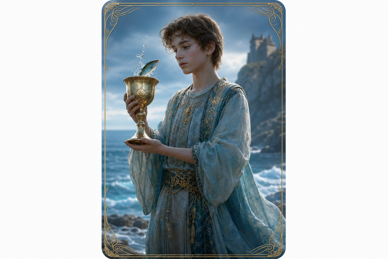 Page of Cups